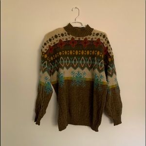 United Colors of Benetton; 100% wool; sweater, pullover; vintage ; size M/L